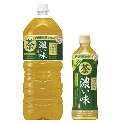 包裝設(shè)計(jì)公司推薦三得利綠茶伊右衛(wèi)門濃味功能性表示食品三得利食品國際包裝設(shè)計(jì)欣賞(圖1)