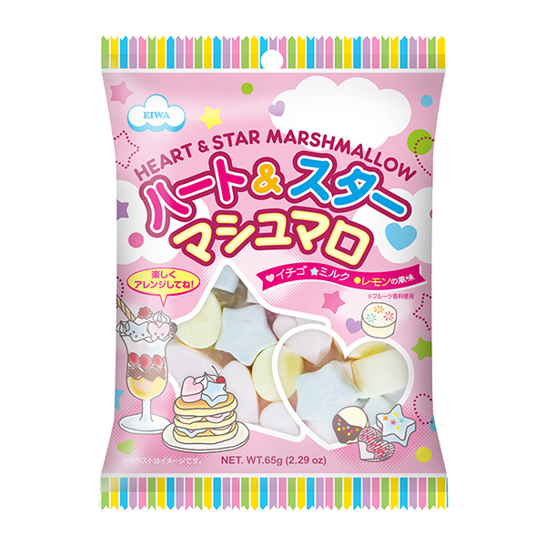 包裝設(shè)計(jì)公司推薦愛心與明星棉花糖艾娃包裝設(shè)計(jì)欣賞(圖1)