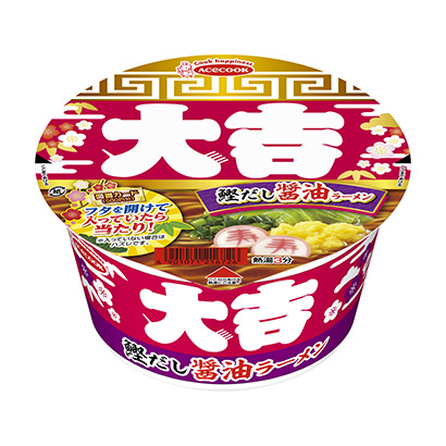 包裝設(shè)計公司推薦大吉鰹魚湯汁醬油拉面王牌廚師包裝設(shè)計欣賞(圖1)