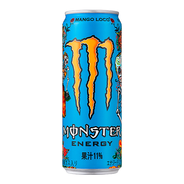 包裝設計公司推薦怪物芒果心朝日飲料果實清涼飲料包裝設計(圖1)