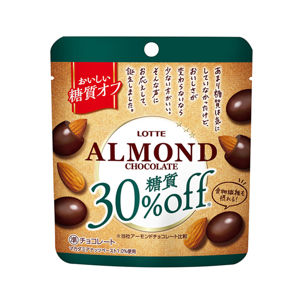 糖質(zhì)關(guān)杏仁巧克力樂天包裝設(shè)計(jì)(圖1)