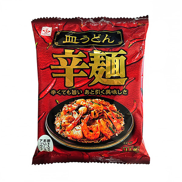 辣面盤烏冬面包裝設(shè)計(圖1)