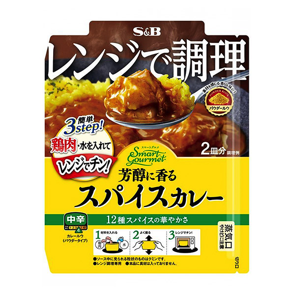 智能美食香料咖喱中辣包裝設(shè)計(jì)欣賞(圖1)