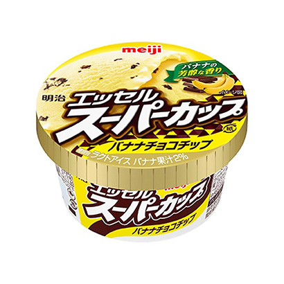 明治埃塞爾超級(jí)杯香蕉巧克力片明治冰淇淋類包裝設(shè)計(jì)(圖1)