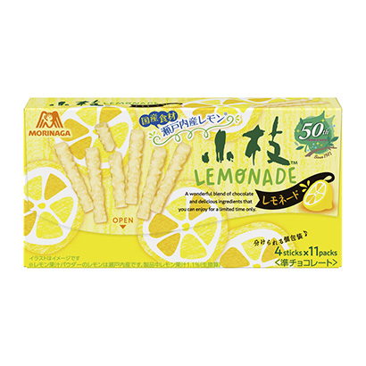 細枝檸檬水森永制果點心包裝設計(圖1)