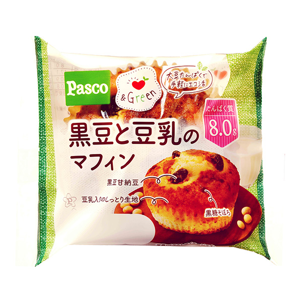 黑豆和豆?jié){松餅包裝設(shè)計(jì)欣賞(圖1)