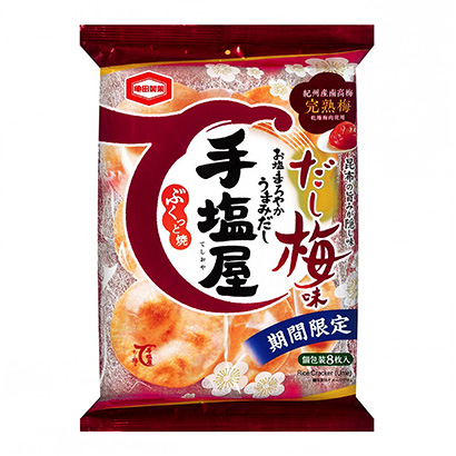 手鹽店高湯梅味龜田制菓點心包裝設計(圖1)