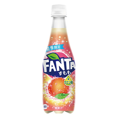 幻想桃子檸檬酸可口可樂系統(tǒng)果實清涼飲料包裝設計(圖1)