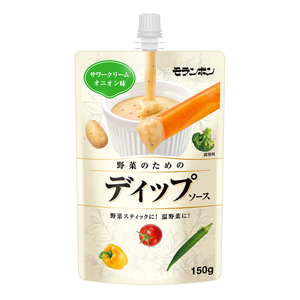 用于蔬菜的蘸醬酸奶油洋蔥味莫蘭本食品飲料包裝設(shè)計(jì)(圖1)