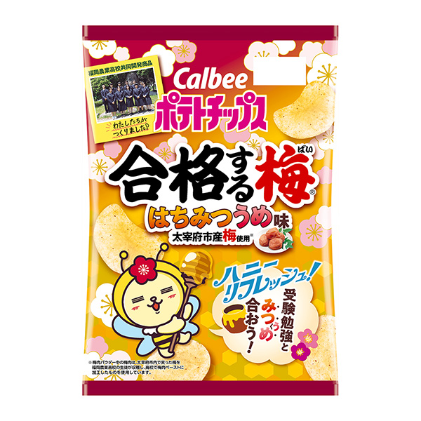 薯片合格的梅蜂蜜味卡比食品飲料包裝設計(圖1)