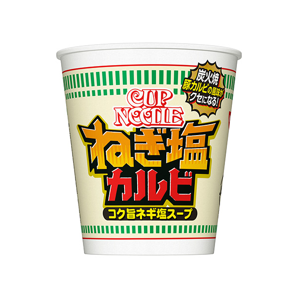 包裝設(shè)計欣賞杯面＜蔥鹽排骨＞大(日清食品) 2024年6月10日發(fā)售(圖1)