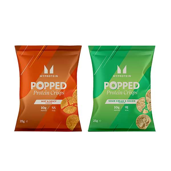 包裝設(shè)計(jì)欣賞蛋白芯片＜熱&香料香味＞ ＜酸奶油洋蔥香味＞ ( THG Nutrition Limited ) (圖1)