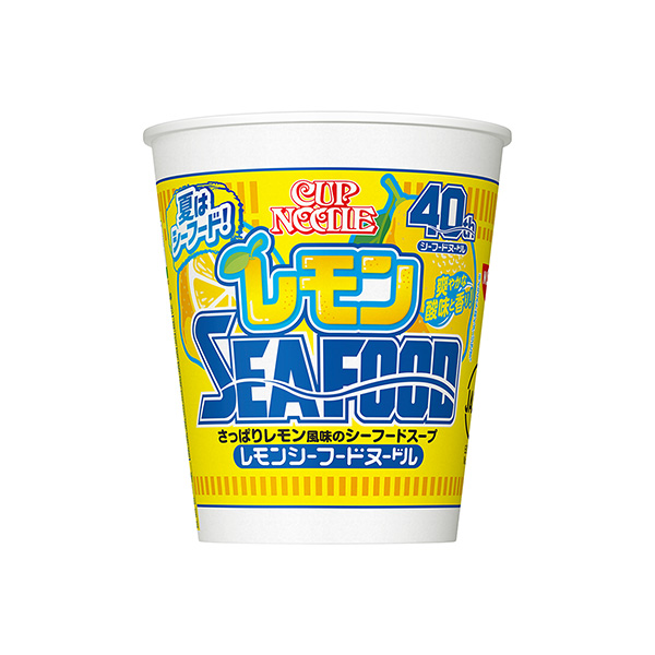 包裝設(shè)計(jì)欣賞杯面＜檸檬＞海鮮面(日清食品) (圖1)