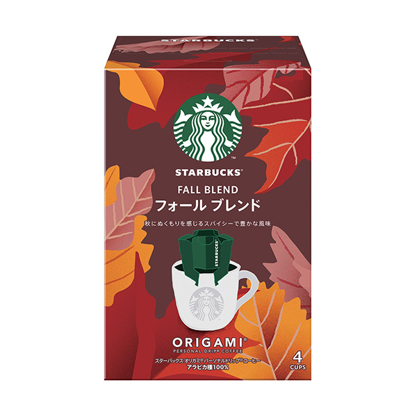 包裝設(shè)計欣賞星巴克歐米茄個人滴咖啡＜折疊混合＞ (雀巢日本) (圖1)