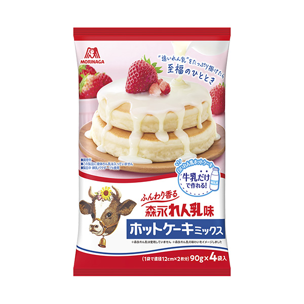 包裝設計欣賞森永蓮藕乳味薄煎餅混合(森永制果) (圖1)